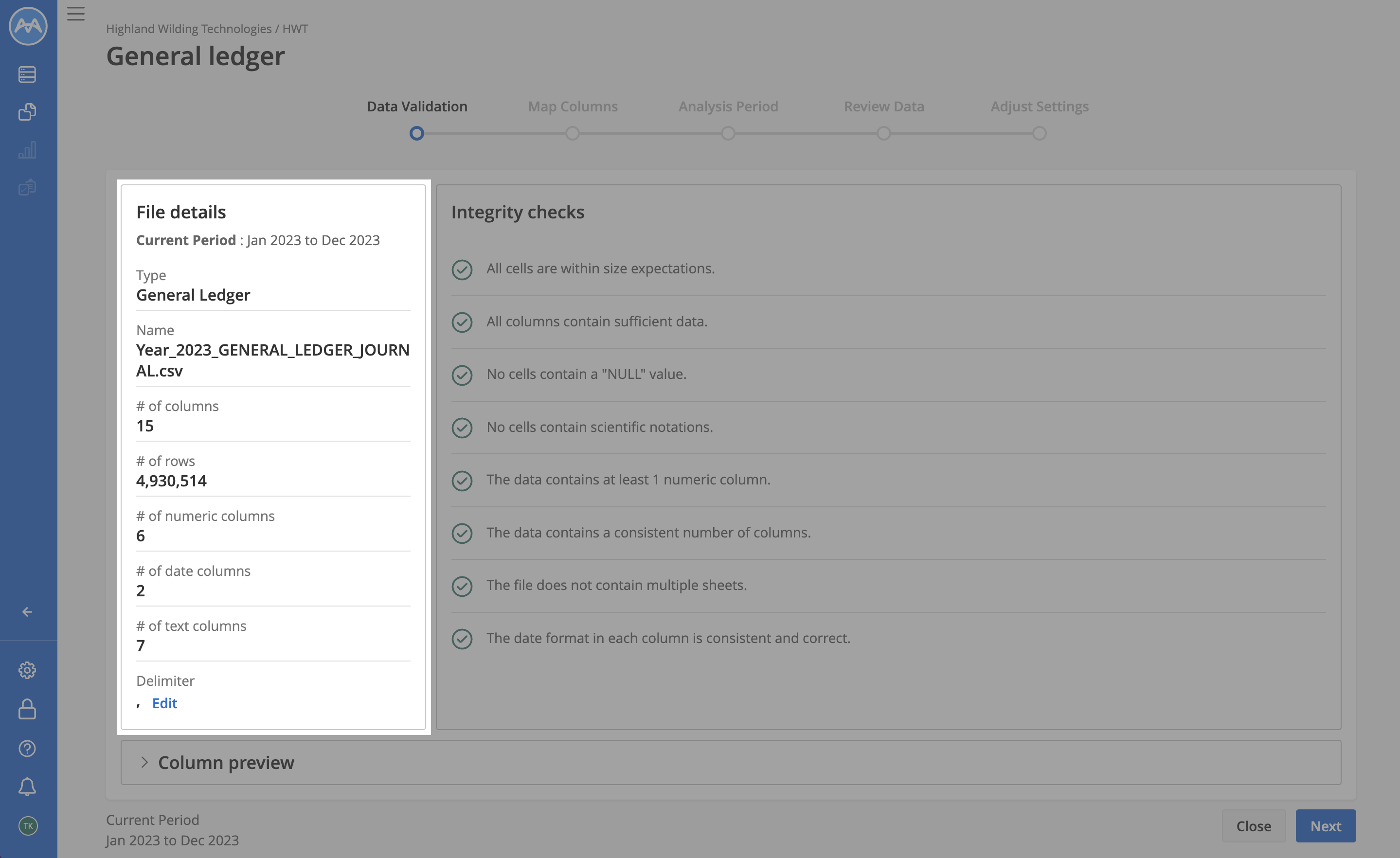 Screenshot highlighting the file details pane