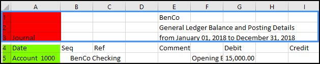 items to remove highlighted in excel example file
