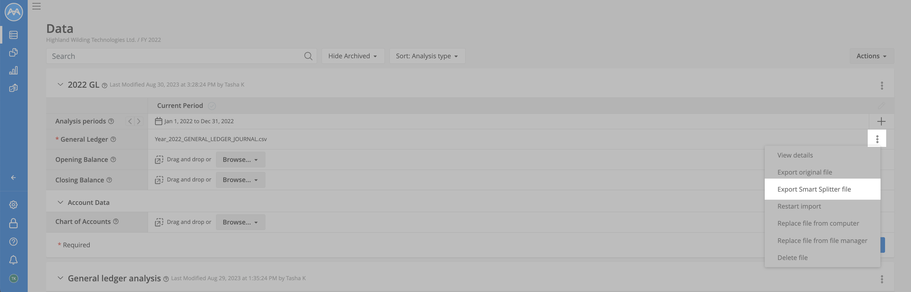 Screenshot highlighting the selection to export a smart split file.png